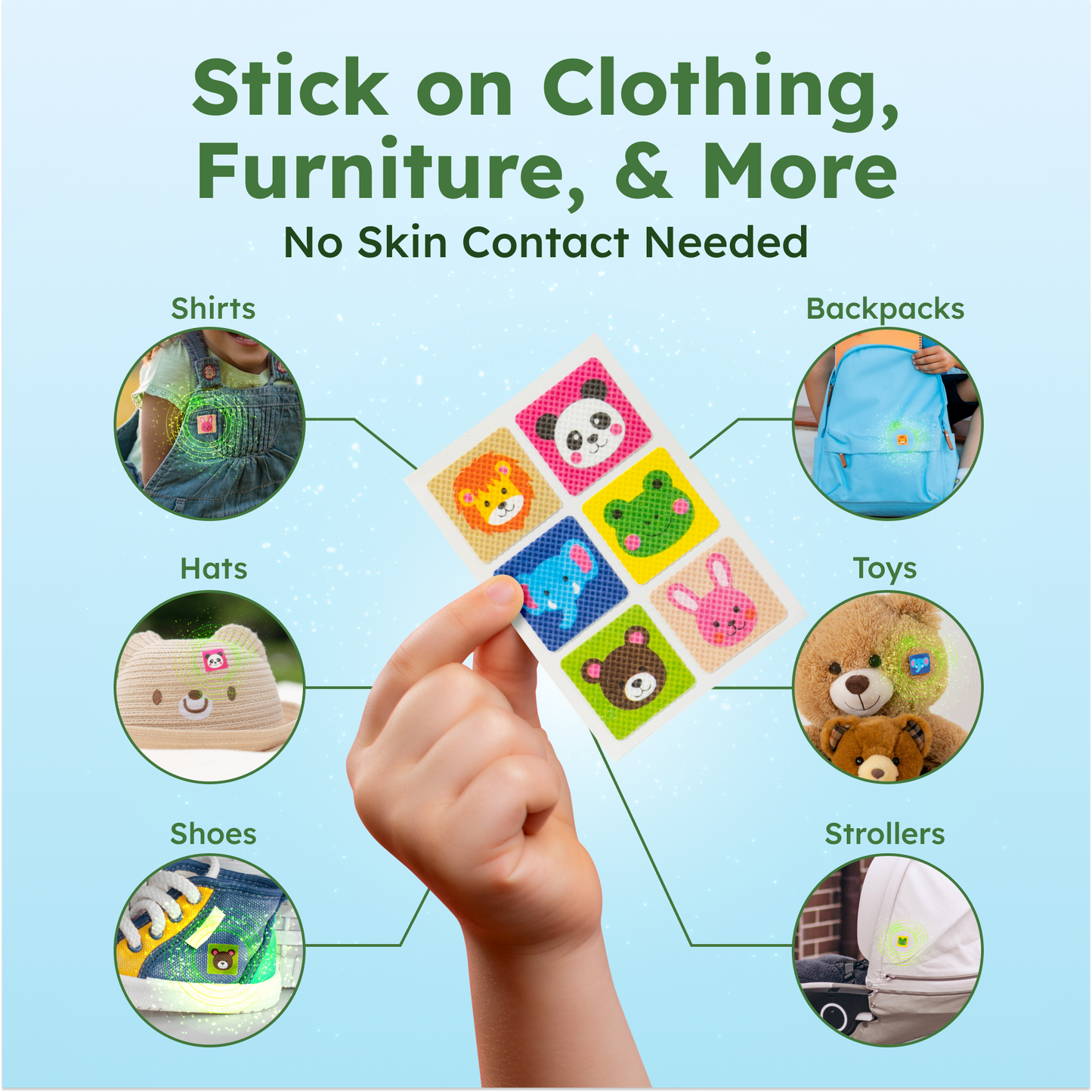 Elegiar Squito Stickers Kids